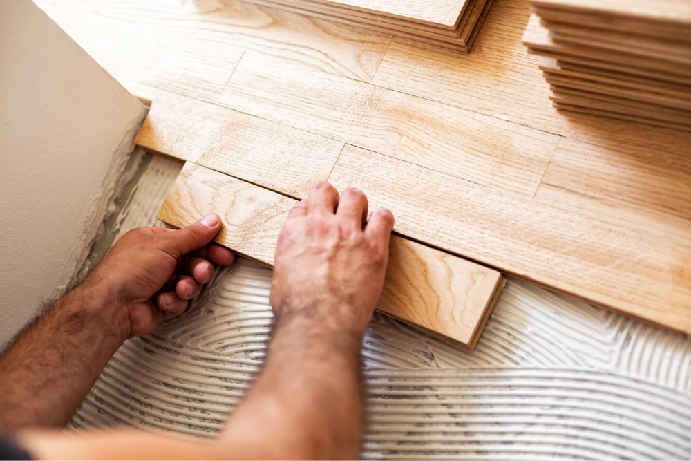 hardwood installation | Legend Flooring