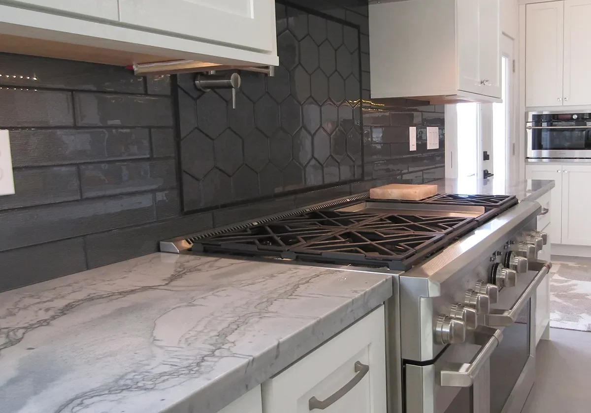 Premium-Countertops Premium Countertop in Modern Kitchen | Legend Flooring